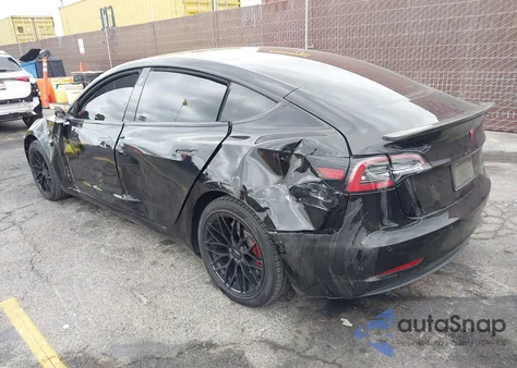 2019 Tesla Model 3 Long Range/Performance from USA, damaged, VIN 5YJ3E1EB7KF432328